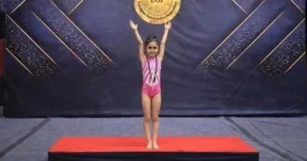 كارما العراقي تحصد ذهبية الجمهورية في الجمباز لفئة تحت 7 سنوات