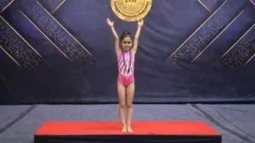 كارما العراقي تحصد ذهبية الجمهورية في الجمباز لفئة تحت 7 سنوات