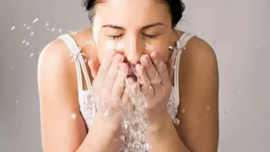 غسل الوجه