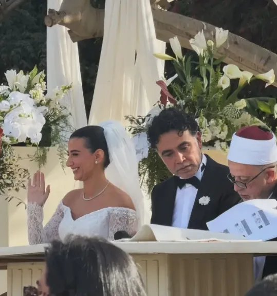 زفاف هاني خليفة ورنا حسانين