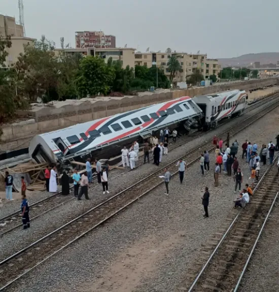 حادث قطار أسوان