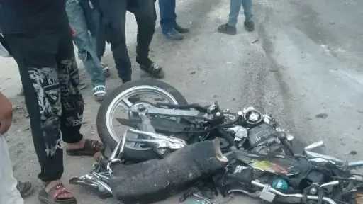 مصرع عامل وزوجته في حادث سير بقويسنا مصرع عامل وزوجته في حادث سير بقويسنا