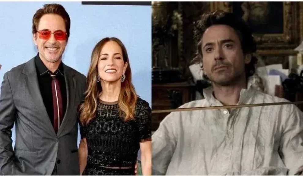 مستقبل سلسلة ”شرلوك هولمز” بيد روبرت داوني جونيور وزوجته