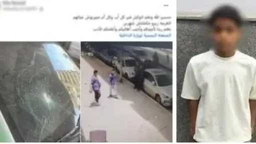 الأمن يكشف ملابسات فيديو لسيدة تضررت من تحطيم سيارتها في الزيتون