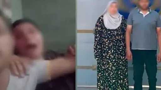 الداخلية تكشف تفاصيل ضبط عامل وزوجته بعد الاعتداء على أسرة بسبب خلافات... الداخلية تكشف تفاصيل ضبط عامل وزوجته بعد الاعتداء على أسرة بسبب خلافات الجيرة في بني سويف