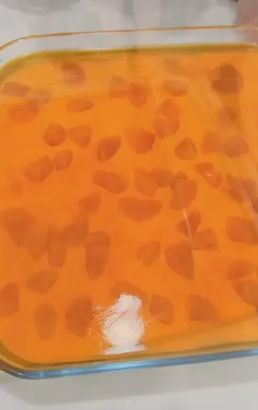 تيراميسو الخوخ