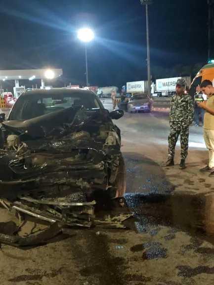 مصرع محامٍ وزوجته وشقيقته في حادث مأساوي بطريق الإسماعيلية الصحراوي