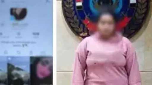 الشرطة تضبط صانعة محتوى بتهمة نشر مقاطع فيديو خادشة للحياء لتحقيق مكاسب... الشرطة تضبط صانعة محتوى بتهمة نشر مقاطع فيديو خادشة للحياء لتحقيق مكاسب مالية