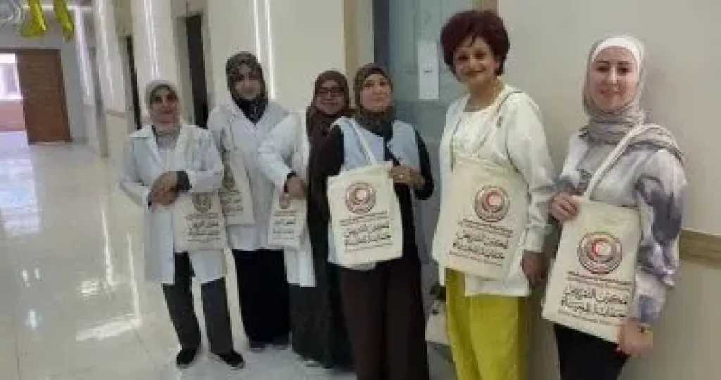 نقيب التمريض تشارك في امتحانات البورد العربي لتخصص الطوارئ والكوارث