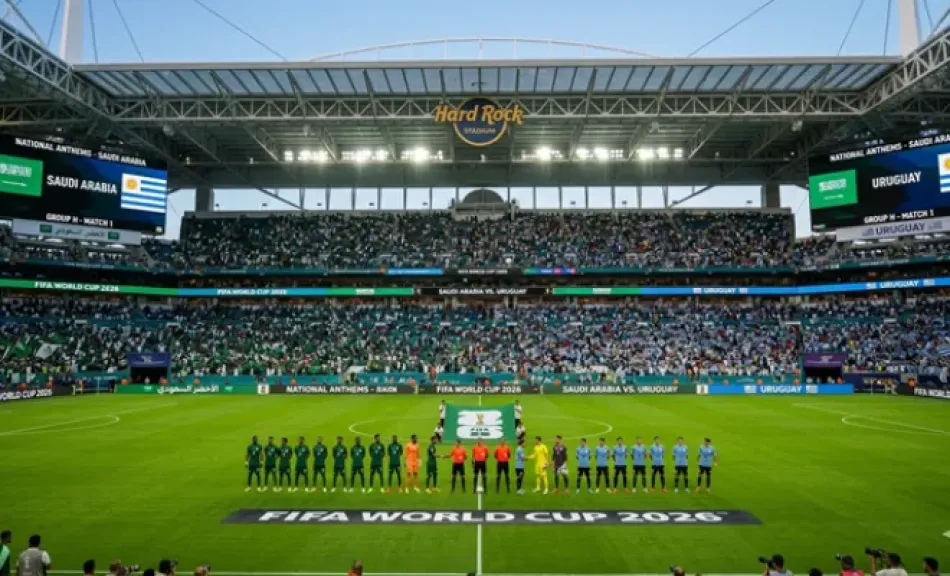 مباشر الآن مباراة السعودية ضد أوروجواي