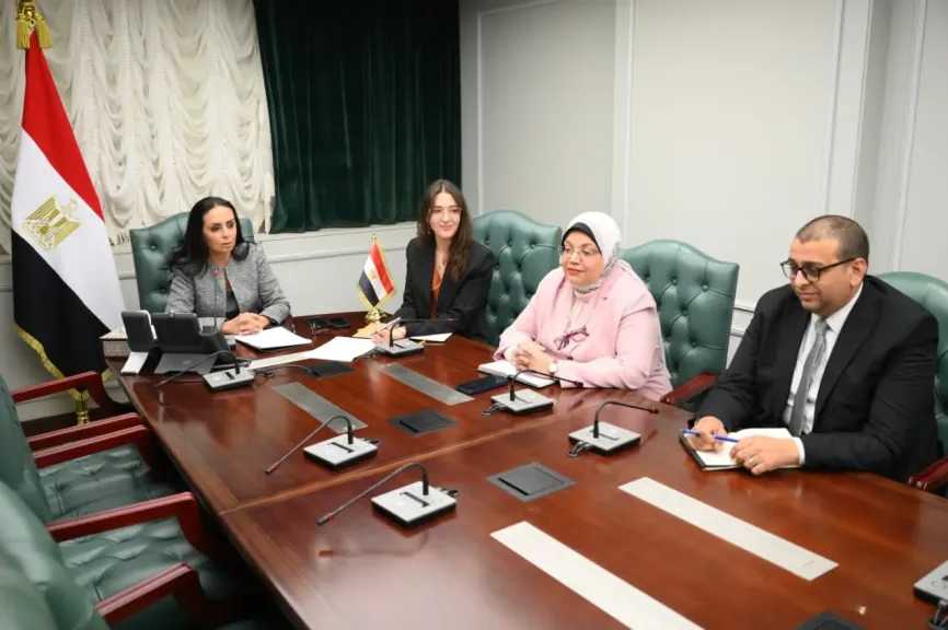 تفاصيل مباحثات وزيرة التضامن مع وزير التنمية بالبحرين التعاون فى شؤون الرعاية الاجتماعية
