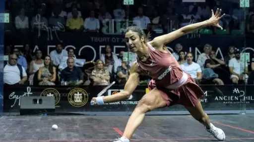 هانيا الحمامي تحصد لقب العظماء الثمانية في باريس وتواصل هيمنة مصر على الاسكواش العالمي