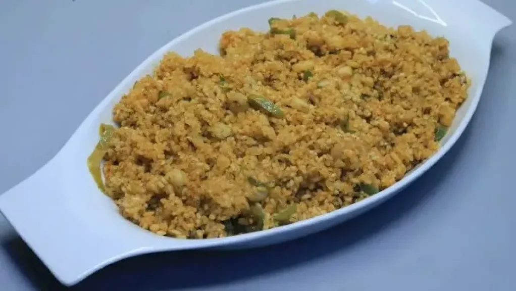 الأرز بالجمبري