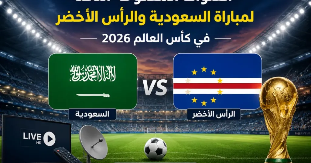 بث مباشر السعودية ضد الرأس الأخضر