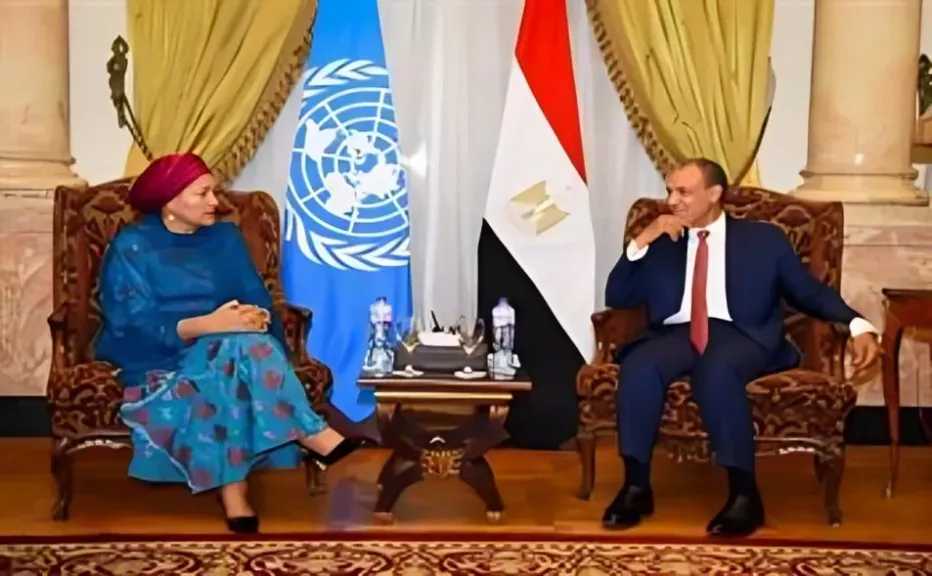 وزير الخارجية يبحث مع نائبة سكرتير عام الأمم المتحدة تعزيز التعاون وتطورات الأوضاع الإقليمية