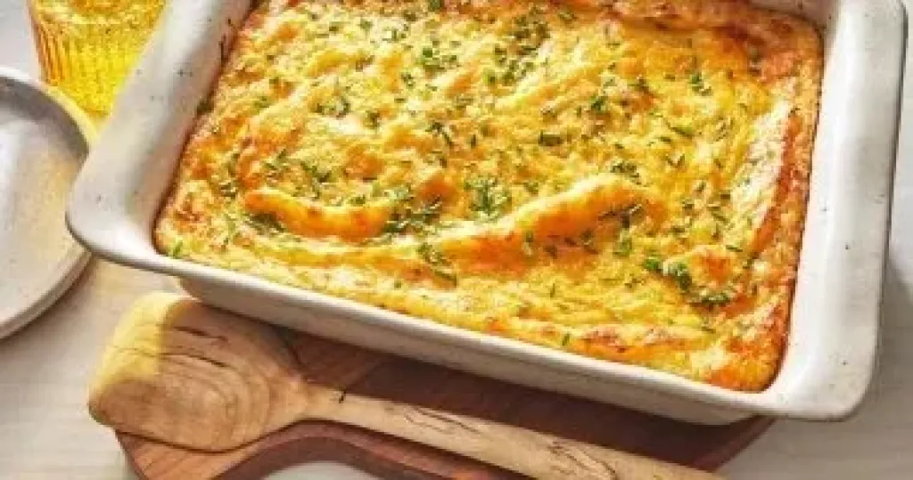 صينية البطاطس المهروسة