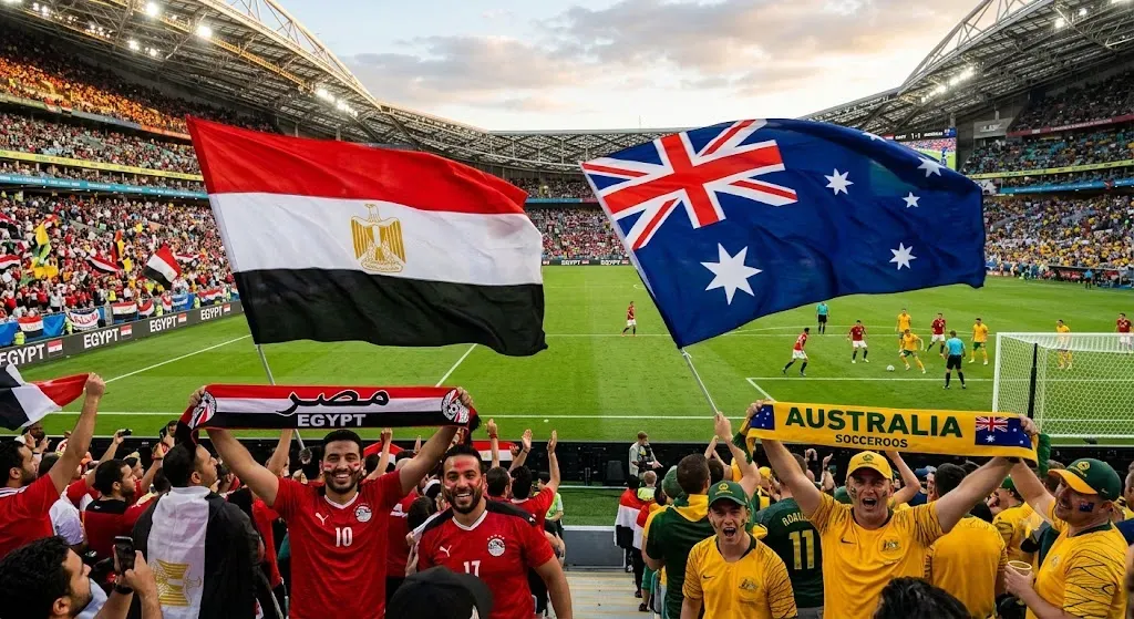 بث مباشر مصر ضد أستراليا