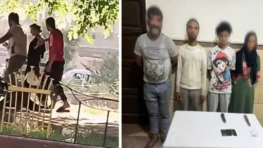 الداخلية تكشف تفاصيل مشاجرة متسولين في الإسماعيلية.. ضبط 4 أشخاص وبحوزتهم أسلحة... الداخلية تكشف تفاصيل مشاجرة متسولين في الإسماعيلية.. ضبط 4 أشخاص وبحوزتهم أسلحة بيضاء ومخدرات