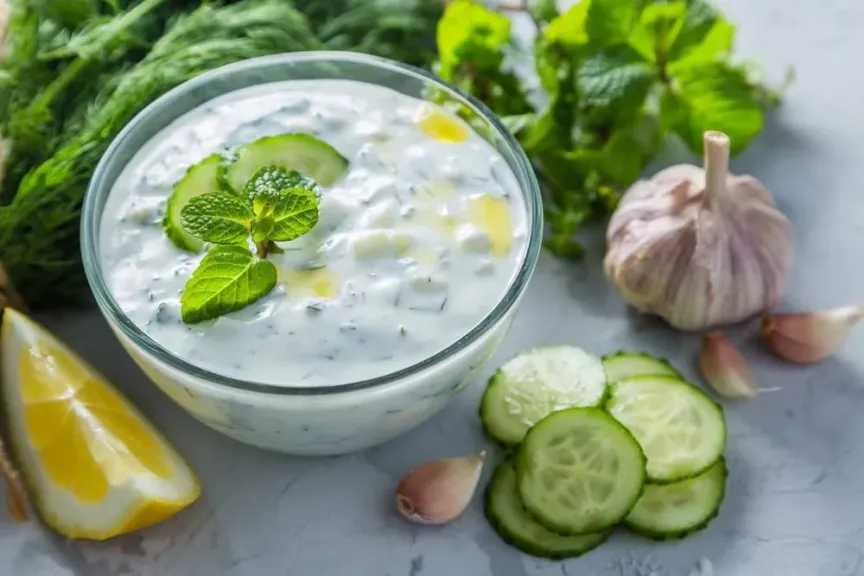 سلطة الزبادي.. لمسة منعشة على المائدة العربية