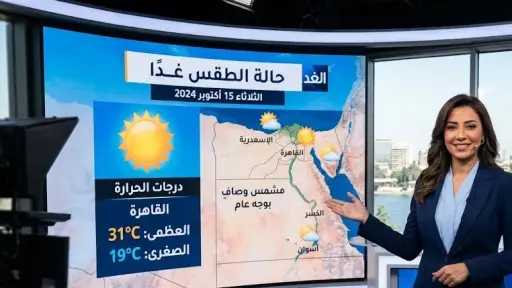 الأرصاد: الحرارة المحسوسة بالقاهرة 37 درجة وجنوب الصعيد 42 الأرصاد: الحرارة المحسوسة بالقاهرة 37 درجة وجنوب الصعيد 42