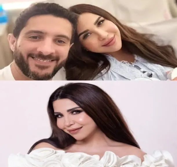 أميرة بدر وزوجها