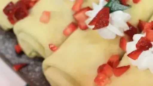 وصفة لتحضير كريب رول اللذيذ الذي يفضله الأطفال وصفة لتحضير كريب رول اللذيذ الذي يفضله الأطفال