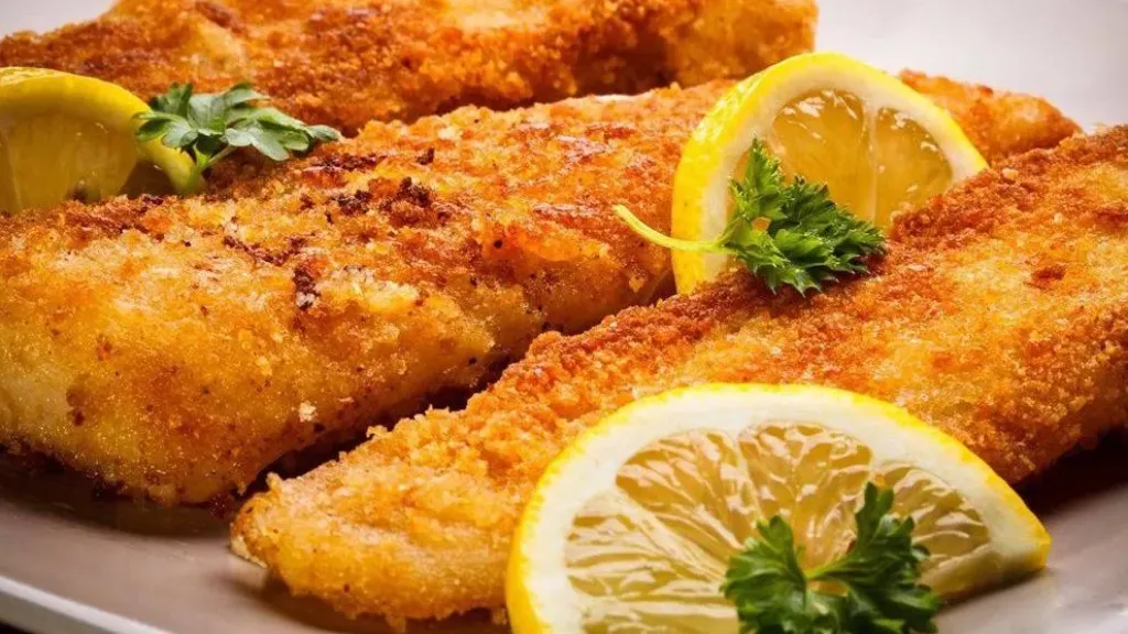 سمك فيليه مقرمش