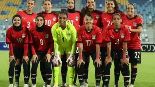 منتخب مصر لكرة القدم النسائية يواجه السنغال في لقاء ودي استعدادًا لكأس... منتخب مصر لكرة القدم النسائية يواجه السنغال في لقاء ودي استعدادًا لكأس الأمم الأفريقية