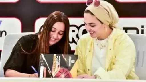 الزمالك يجدد عقد لاعبة السلة هنا حسين لموسم جديد