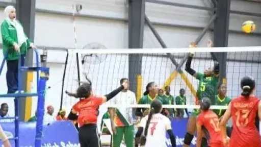 انتصار منتخب الكاميرون للناشئات في بطولة أفريقيا للكرة الطائرة بالإسكندرية
