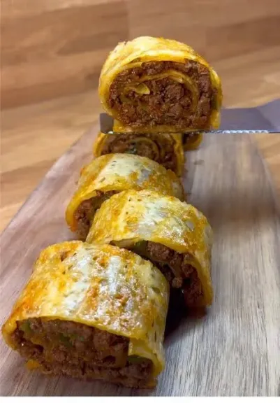رول البطاطس بالجبنة