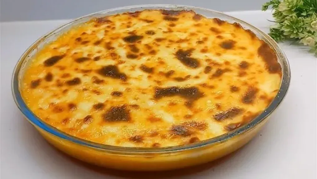 صينية البطاطا باللبن