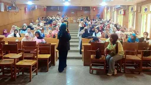 جامعة المنصورة تنظم ورشة توعوية حول أهمية الولادة الطبيعية