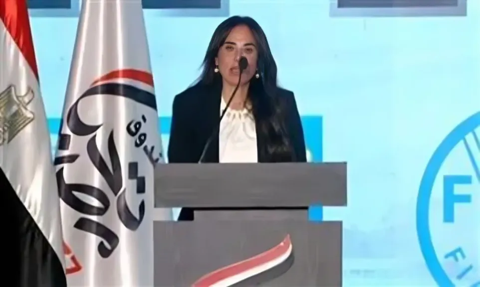وزيرة الإسكان في احتفالية تحيا مصر