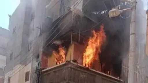مصرع فتاة في حريق بمنزل في بلقاس بالدقهلية مصرع فتاة في حريق بمنزل في بلقاس بالدقهلية