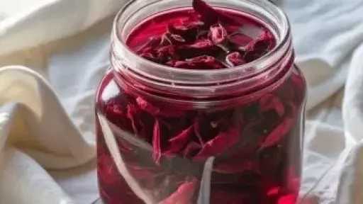 تونر ماء الكركديه: الحل الطبيعي لتطويل الشعر وعلاج التقصف تونر ماء الكركديه: الحل الطبيعي لتطويل الشعر وعلاج التقصف