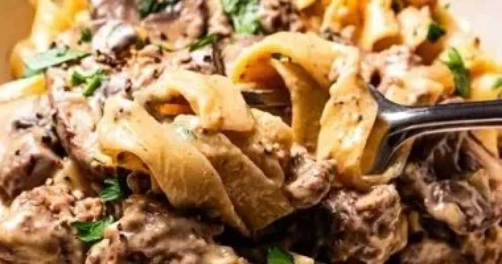 وصفة مبتكرة لستروجانوف الهامبرجر