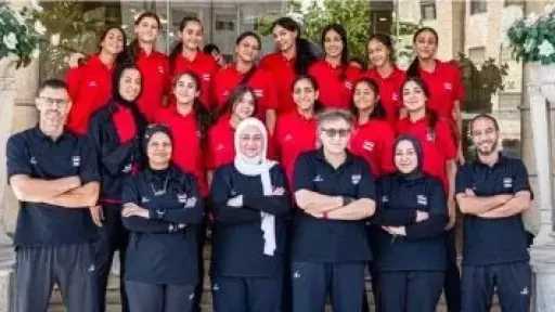 منتخب ناشئات الكرة الطائرة يواجه نظيره اللبناني في البطولة العربية بالأردن