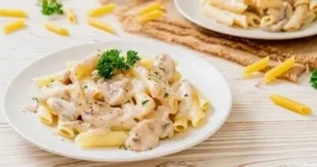 مكرونة الوايت صوص