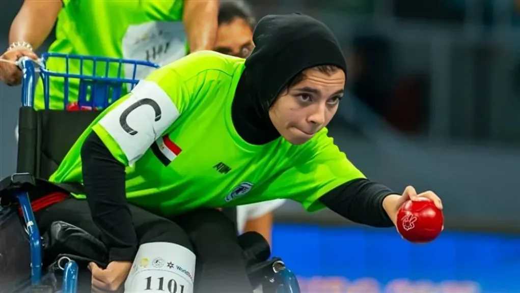 تسنيم جودة تنافس على عضوية لجنة اللاعبين بالاتحاد الدولي للبوتشيا