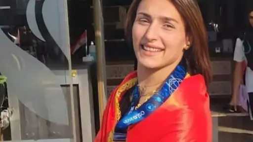 سمر حمزة تحصد ذهبية المصارعة وترفع رصيد مصر إلى 15 ميدالية في تارانتو 2026