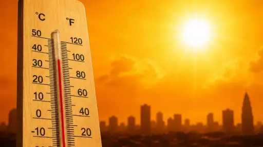 طقس اليوم .. الحرارة المحسوسة بالقاهرة 40 وأسوان 44 درجة