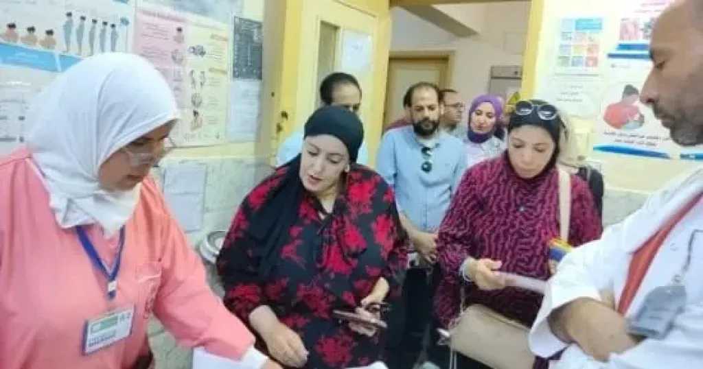 وكيل صحة الغربية تتفقد مركز طب الأسرة.. وتوجه بتوفير الرعاية اللازمة للمرضى