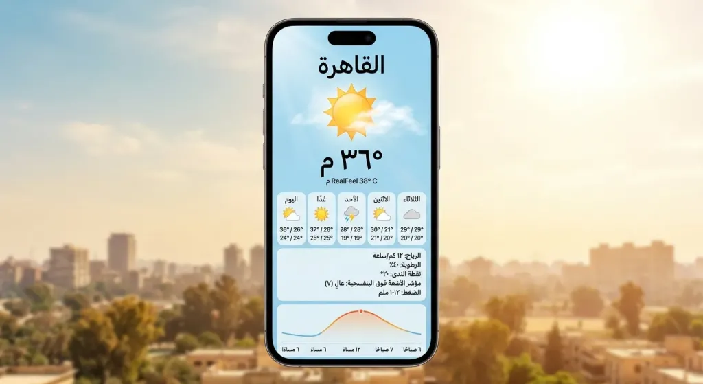 حالة الطقس اليوم