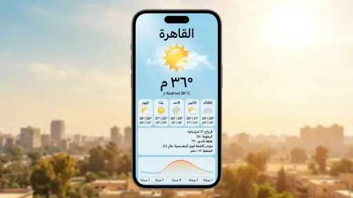 طقس اليوم.. درجات الحرارة والشبورة والرياح في المحافظات طقس اليوم.. درجات الحرارة والشبورة والرياح في المحافظات