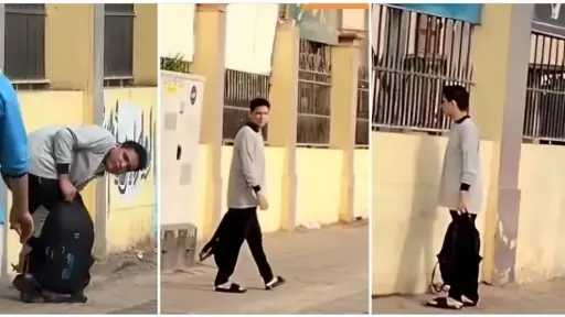 حقيقة منع طالب السعيدية من دخول المدرسة بسبب ”الشبشب” حقيقة منع طالب السعيدية من دخول المدرسة بسبب ”الشبشب”