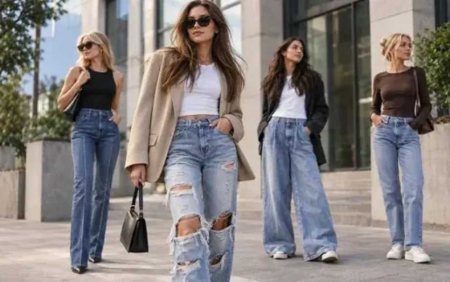 موضة خريف 2026 للمرأة.. 6 تصميمات جينز تعود من جديد