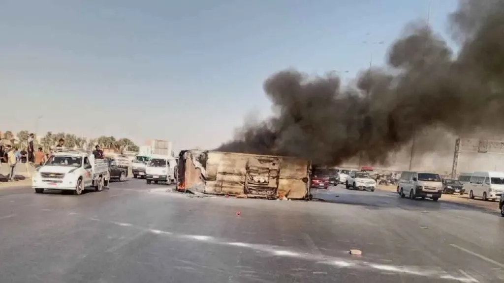 حادث طريق مصر الإسماعيلية