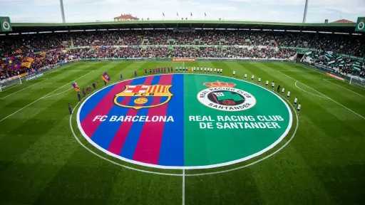 مشاهدة بث مباشر برشلونة ضد راسينج سانتاندير في الدوري الإسباني 2026-2027