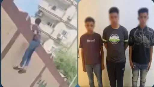 الداخلية تكشف تفاصيل فيديو مضايقة طالبات أمام مدرسة بنات في السويس